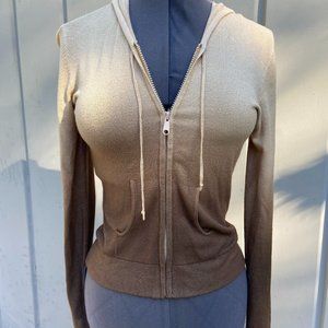 Vintage Tan/Brown Hombre Hoodie Sweater by Prey